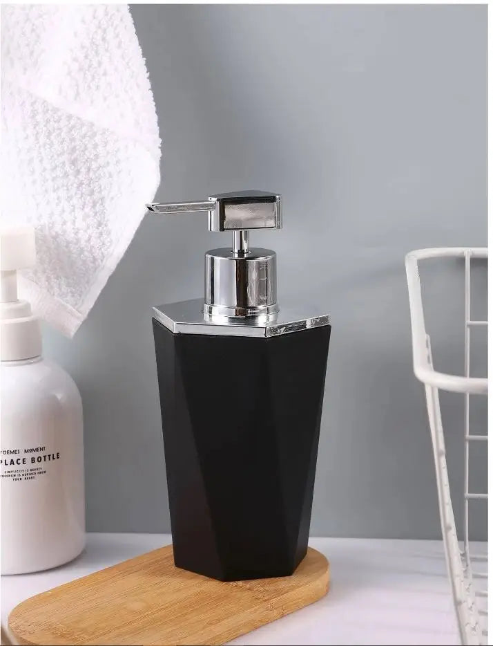 Luxuoso Conjunto De 4 Peças Saboneteira Lavabo Para Banheiro